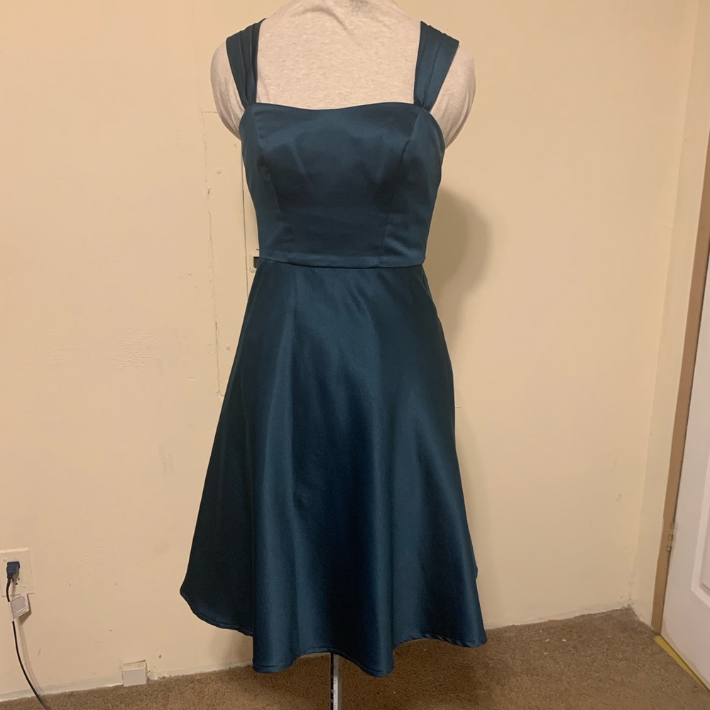 Blue maxi dress